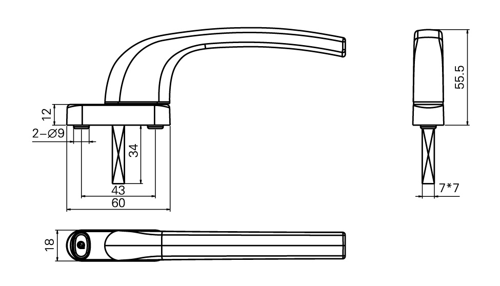 CZ11方轴执手
