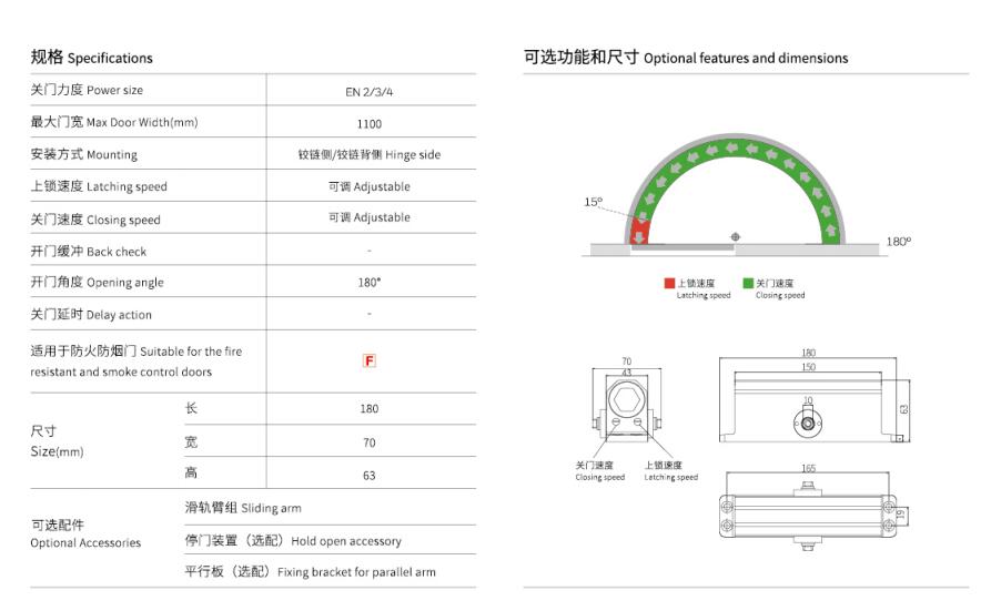 DC77V闭门器
